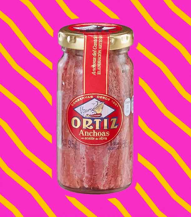 Ortiz Jarred Anchovies