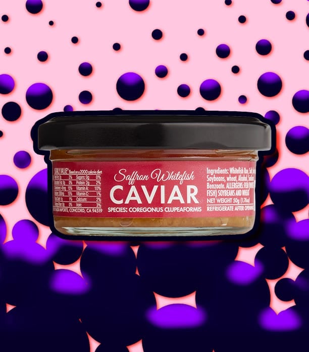 Plaza Saffron Whitefish Caviar