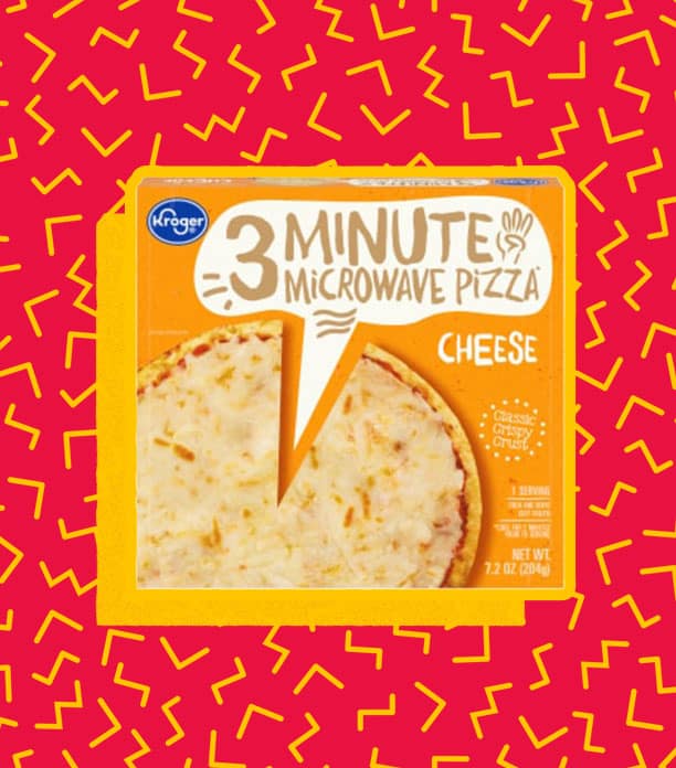 Kroger 3 Minute Microwave Pizza Cheese