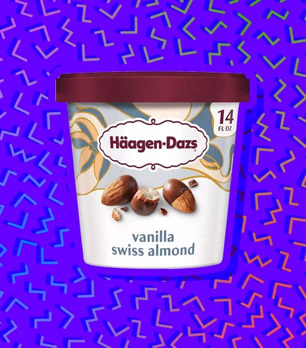 Haagen-Dazs Vanilla Swiss Almond