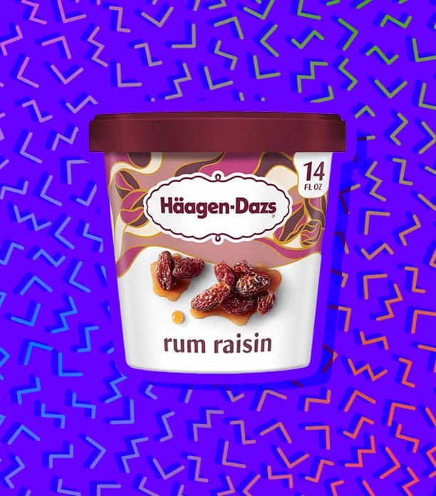 Haagen-Dazs Rum Raisin