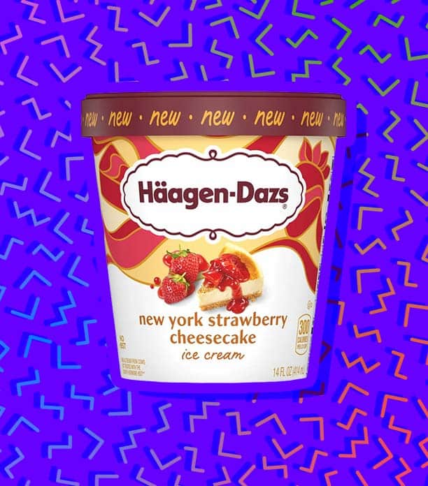 Haagen-Dazs New York Strawberry Cheesecake