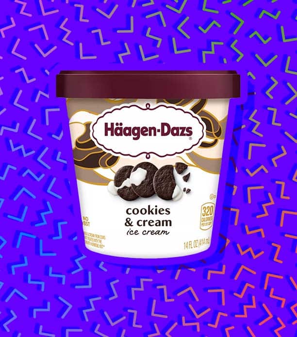 Haagen-Dazs Cookies & Cream