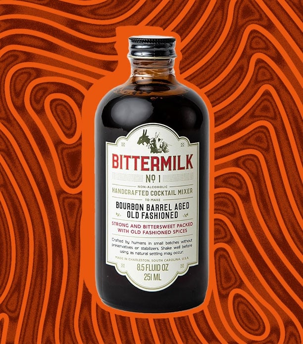 Bittermilk Bourbon Barrel Aged Old Fashioned Mix