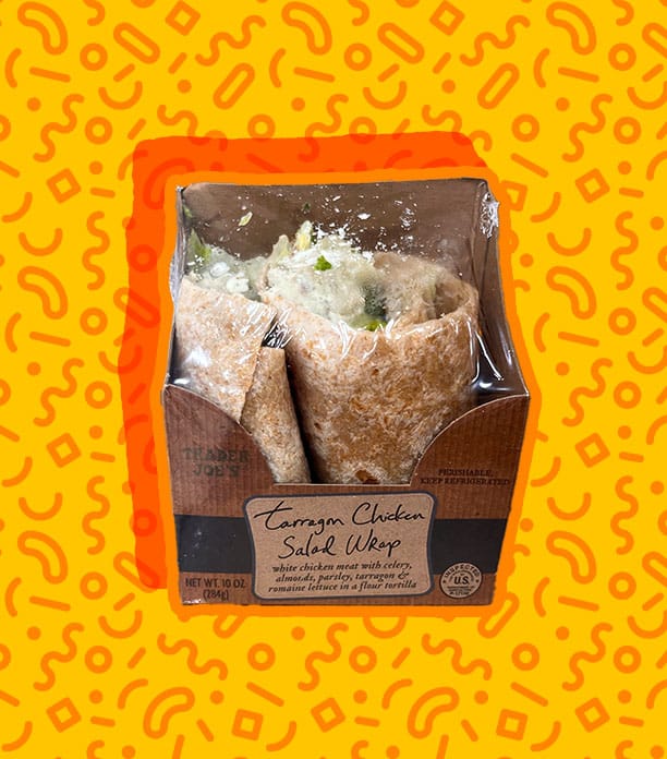 Trader Joe’s Tarragon Chicken Salad Wrap