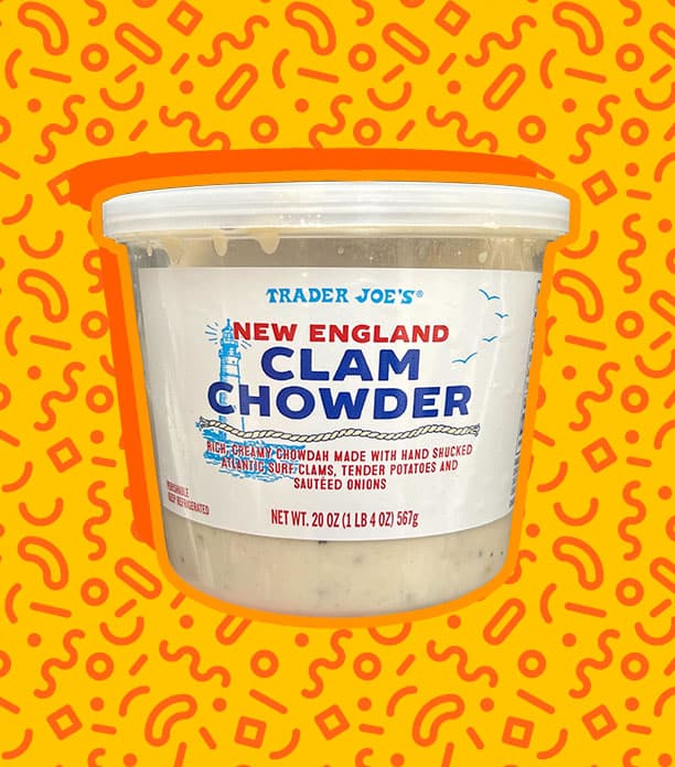 trader joe's clam chowder review