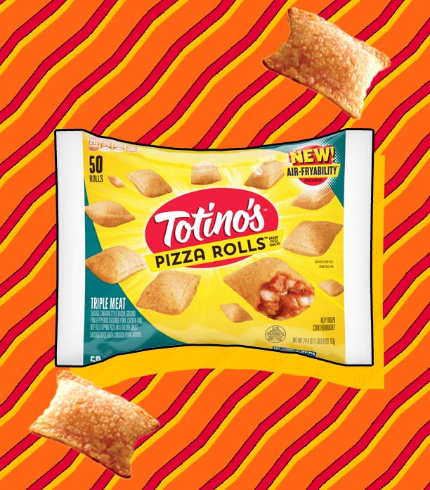 triple meat totino's pizza rolls