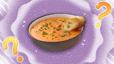 bisque in a bowl