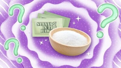 stevia and sugar