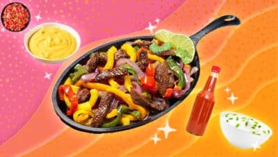 fajitas toppings