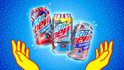 mountain dew patriotic flavors