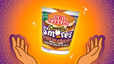 nissin s'mores cup noodles