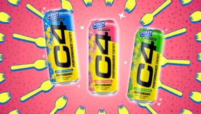 new c4 flavors: jolly rancher c4 energy drinks