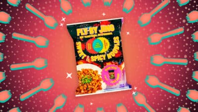 Header: Fly By Jing Sweet & Spicy Noodles