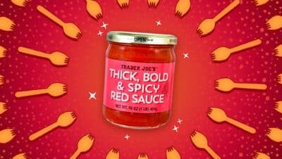 trader joe's thick, bold and spicy red sauce review