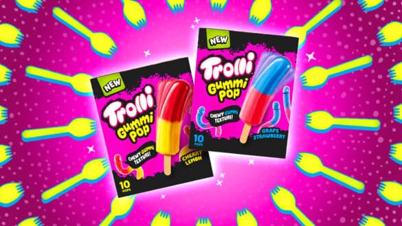 trolli gummi pops