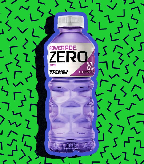 Powerade Grape Zero