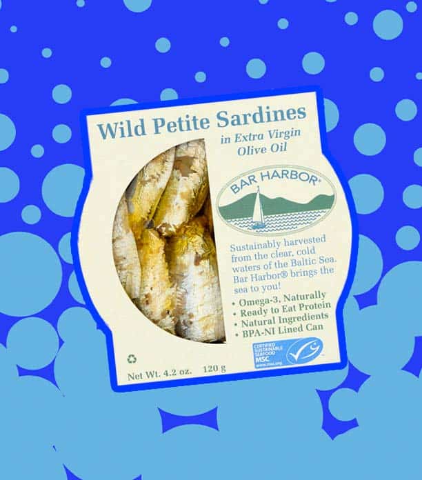 Bar Harbor Wild Petite Sardines in Extra Virgin Olive Oil