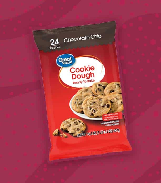 Great Value Ready to Bake Cookie Dough