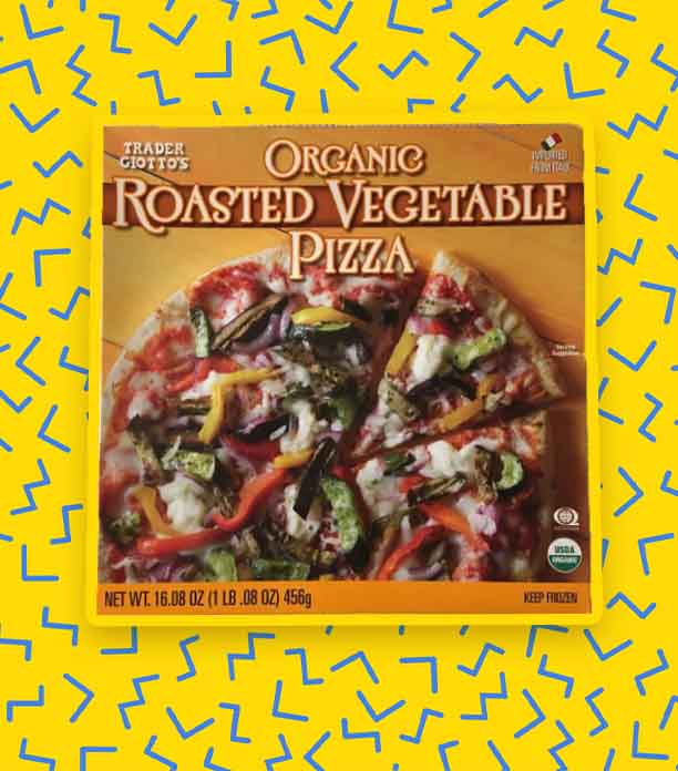 Trader Joe's Roasted Vegetable Pizza