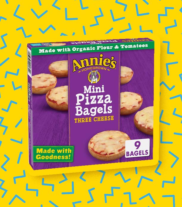 Annie’s Mini Pizza Bagels