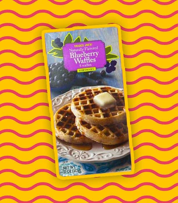 Trader Joe’s Blueberry Waffles