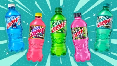 mountain dew flavors