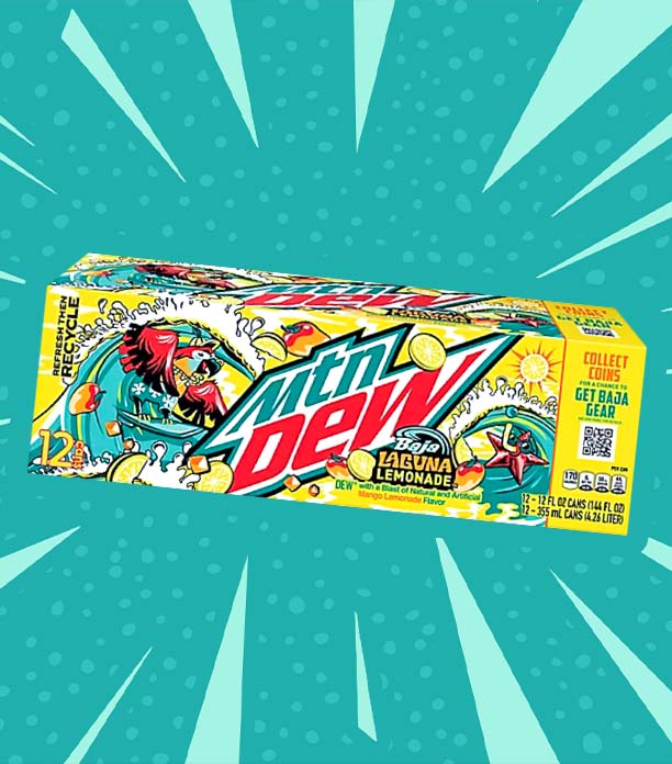 Mountain Dew Baja Laguna Lemonade