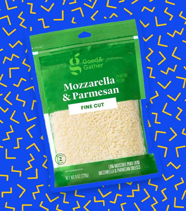 Good & Gather Mozzarella Parmesan Fine Cut