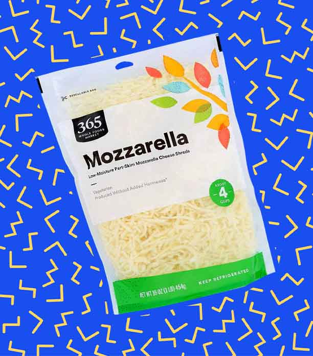 365 Low-Moisture Shredded Mozzarella