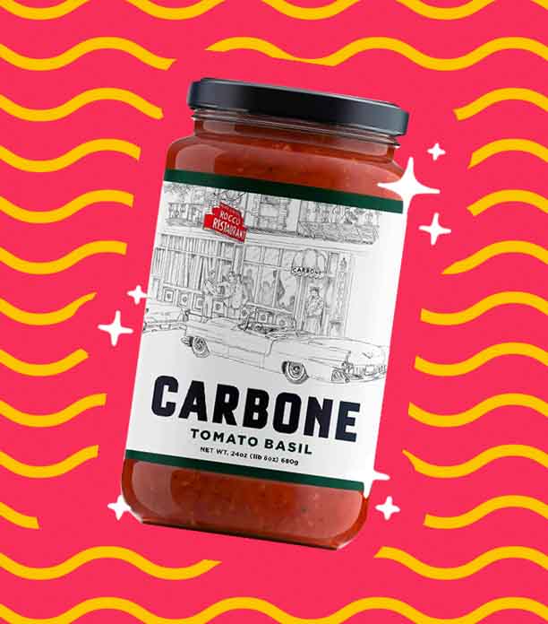 carbone tomato basil sauce